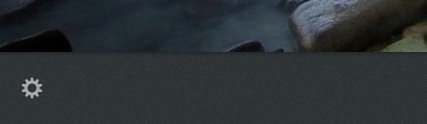 Gear Icon for Notification